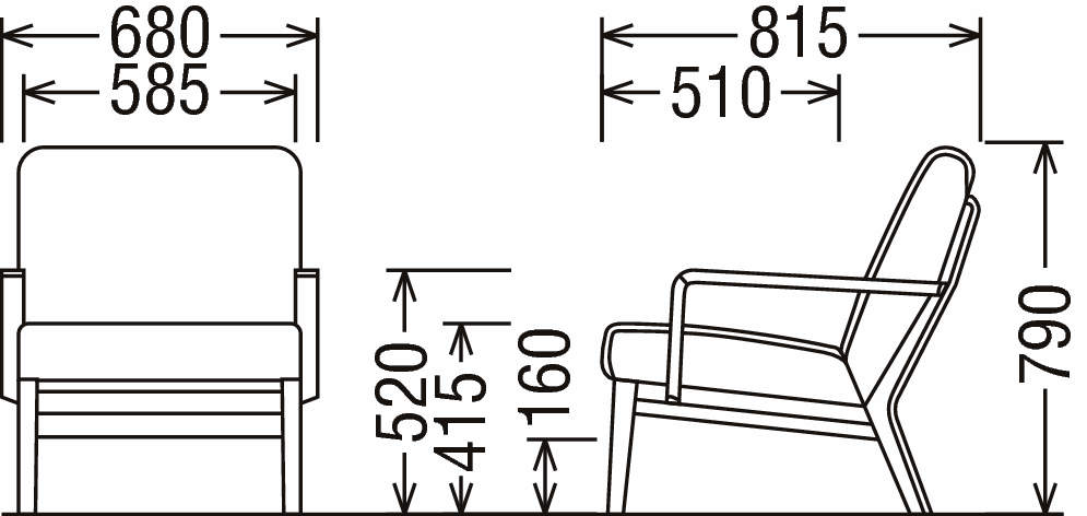 商品詳細寸法 | カリモク家具 karimoku