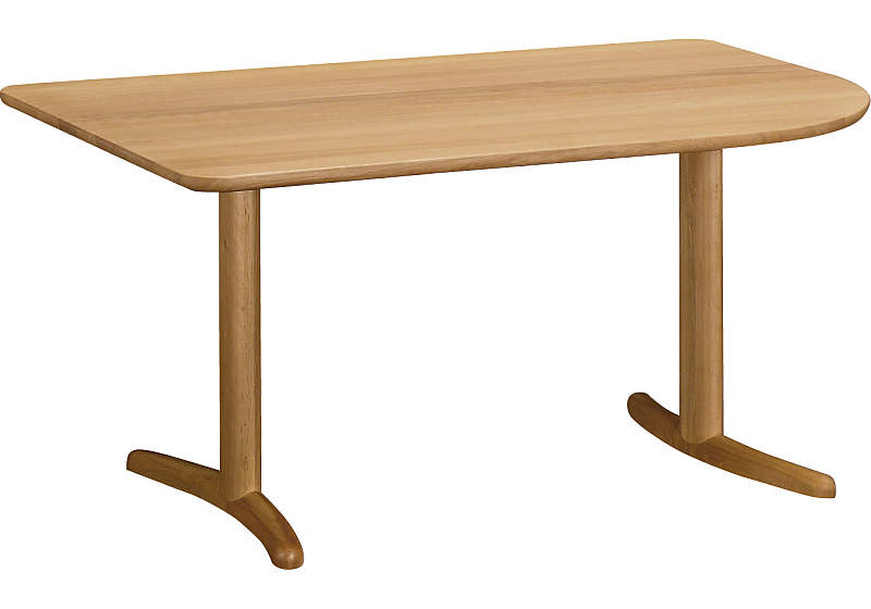 食堂テーブル（左）２本脚