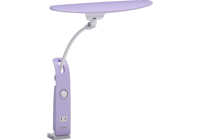 デスクライト　ラベンダー