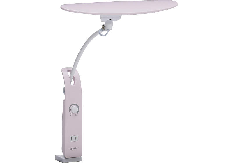 デスクライト　ライトピンク