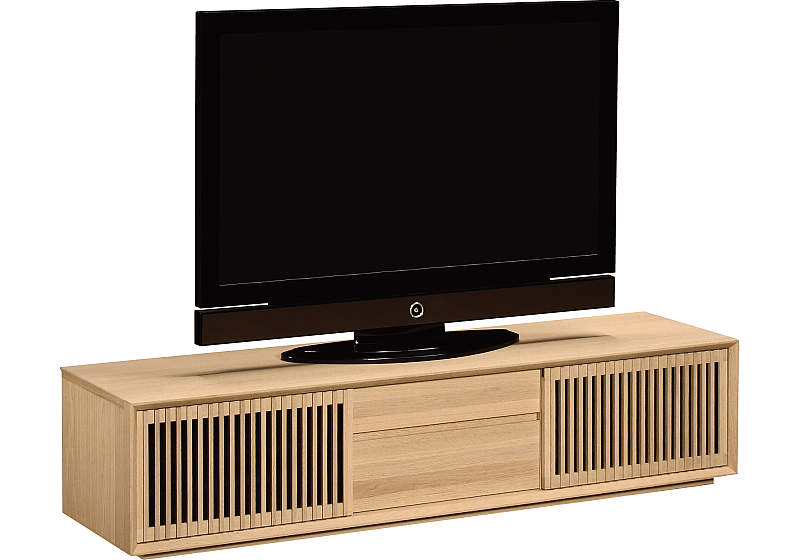 テレビボード 扉縦桟 QU6067ME | リビングボード | 家具を探す