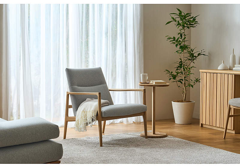 【美品】 昭和 レトロ 家具 カリモク karimoku 椅子 イス チェア ② カリモク家具（KARIMOKU FURNITURE） カリモク 2人掛椅子 ベンチ CU72