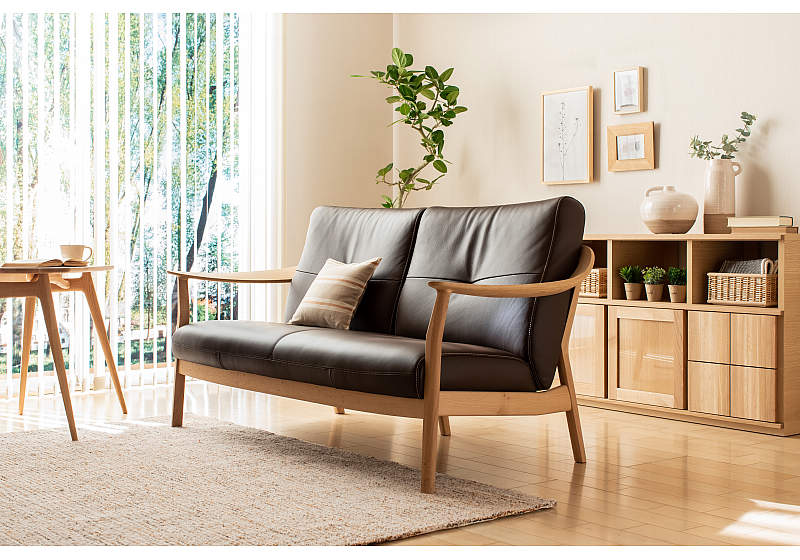 ２人掛椅子ロング WW5762E801 | ソファー | 家具を探す | カリモク家具