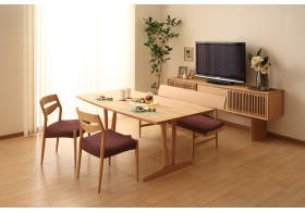 食堂テーブル脚２片Ｒ DU6332E000 | ダイニングテーブル | 家具を 