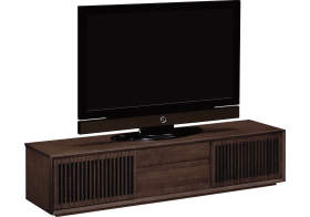 テレビボード 扉縦桟 QU6067MK | 家具を探す - カリモク家具
