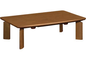 カリモク　こたつ座卓、こたつテーブル　オーク色　BX4674HN